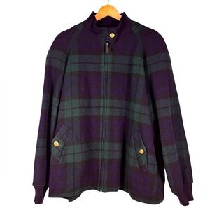 Pendleton 90’s Tartan Plaid Holiday Wool Jacket